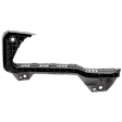 Front, Passenger Side Bumper Bracket, Corner Bracket