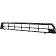 Front Bumper Grille, Dark Gray