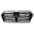 Grille, Chrome, Base/Convenience/Limited/Premium Models, CAPA Certified