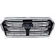 Grille, Chrome, Base/Convenience/Limited/Premium Models, CAPA Certified