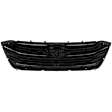 Grille Painted Black Shell and Insert CAPA Certified