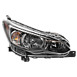 Passenger Side Halogen Headlight, With bulb(s), OE Replacement