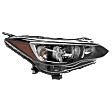 Passenger Side Halogen Headlight, With bulb(s), OE Replacement, CAPA Certified