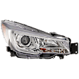 Passenger Side Headlight, with Bulb, Halogen, Clear Lens, 4 Cyl., 2.4L Engine, CAPA Certified