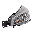 Driver Side Headlight, with Bulb, Halogen, Clear Lens, 4 Cyl., 2.4L Engine, CAPA Certified