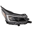 Passenger Side Headlight, with Bulb, LED, Base/Sport/Premium/Onyx Edition XT Models, For Models Without LED Steering Responsive Headlights (SRH)