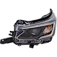 Driver Side Headlight, with Bulb, LED, Base/Sport/Premium/Onyx Edition XT Models, For Models Without LED Steering Responsive Headlights (SRH)
