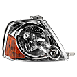 Passenger Side Halogen Headlight, Without bulb(s), OE Comparable Finish