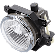 Front, Driver Side Halogen Fog Light, With bulb(s), CAPA Certified