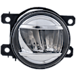 Front, Driver Side Fog Light, With Bulb(s), LED