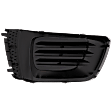Front, Driver Side Fog Light Cover, Textured Black, 4 Cyl., 2.0L Engine