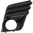 Front, Passenger Side Fog Light Trim, Textured Black