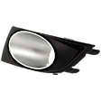 Driver Side Fog Light Trim, Black