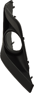 2019 Subaru Crosstrek - Front, Passenger Side Fog Light Trim, For Models With Fog Lights, Textured Black
