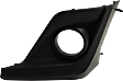Front, Driver Side Fog Light Trim, Textured Black, 4 Cyl., 2.0L Engine, For Models With Fog Lights