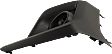 Front, Driver Side Fog Light Cover, Textured Black, Without fog light hole