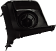 Front, Driver Side Fog Light Cover, Textured Black, Without fog light hole