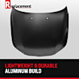 Factory Style Hood Black
