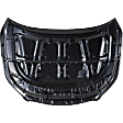 Hood, Aluminum, Natural Finish, 4 Cyl., 2.5L Engine