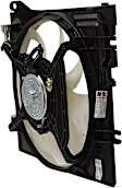 Radiator Fan Assembly, Driver Side, 2.5L 4Cyl