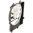 A/C Condenser Fan Assembly, Passenger Side, 2.5L, 4Cyl