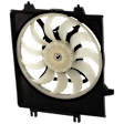 A/C Condenser Fan Assembly, Passenger Side, 2.5L, 4Cyl
