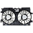 OE Replacement Radiator Fan, Dual fan