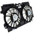 OE Replacement Radiator Fan, Dual fan