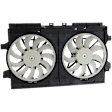 OE Replacement Radiator Fan, Dual fan