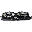 OE Replacement Radiator Fan, Dual fan