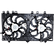 OE Replacement Radiator Fan, 2.5L, 4Cyl, Dual fan