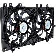 OE Replacement Radiator Fan, 2.5L, 4Cyl, Dual fan