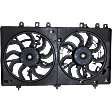OE Replacement Radiator Fan, 2.5L, 4Cyl, Dual fan