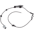 Rear, Driver Side ABS Wheel Speed Sensor Wiring Harness, Base Model