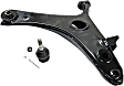 Front, Driver Side, Lower Control Arm, With Ball Joint Assembly, AWD