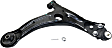 Front, Driver Side, Lower Control Arm, with Ball Joint Assembly, 4 Cyl., 2.4L Engine