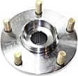 Front, Driver or Passenger Side Wheel Hub, With Bearing, 5 x 5.5 in. Bolt Pattern