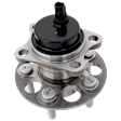 Rear, Driver or Passenger Side Wheel Hub, With Bearing, With Sensor, 5 x 3.94 in. Bolt Pattern, Base Model, 4 Cyl., 1.8L Engine, FWD