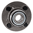 Rear, Driver or Passenger Side Wheel Hub, With Bearing, 4 x 3.78 in. Bolt Pattern