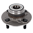 Rear, Driver or Passenger Side Wheel Hub, With Bearing, 4 x 3.78 in. Bolt Pattern