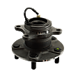 Rear, Driver or Passenger Side Wheel Hub, With Bearing, With Sensor, 5 x 4.5 in. Bolt Pattern, 4 Cyl., 2.0L Engine