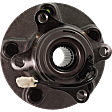 Rear, Driver or Passenger Side Wheel Hub, With Bearing, With Sensor, 5 x 4.5 in. Bolt Pattern, 4 Cyl., 2.0L Engine
