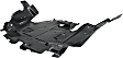 Front Engine Splash Shield, Engine Under Cover, 4 Cyl., 2.5L Engine