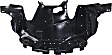Front Engine Splash Shield, Engine Under Cover, 4 Cyl., 2.0L Engine