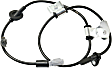 Front, Driver Side ABS Speed Sensor, 4 Cyl., 2.5L Engine