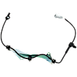 Rear, Passenger Side ABS Speed Sensor, Spindle Mounted, With Harness