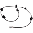 Rear, Driver Side ABS Speed Sensor, Wheel Mounted