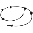 Rear, Passenger Side ABS Speed Sensor, Wheel Mounted