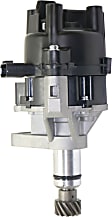 Distributor, 4 Cyl., 1.6L Engine, Blade Type, 7-prong Rectangular Connector, Supplied with Cap and Rotor, Electronic Distributor