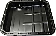 Transmission Pan, Black, Steel, 20-bolt Hole, Automatic Transmission